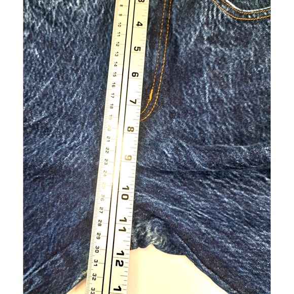 Vintage 80s Acid Wash Jeans Women's 2 Stefano High Rise Tapered Mom Jeans Cotton - Picture 10 of 11